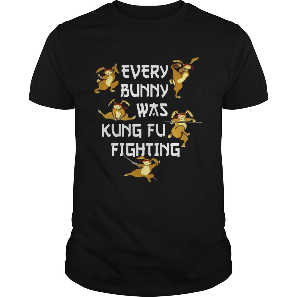 Every Bunny Was Kung Fu Fighting Funny Easter’s Day shirts