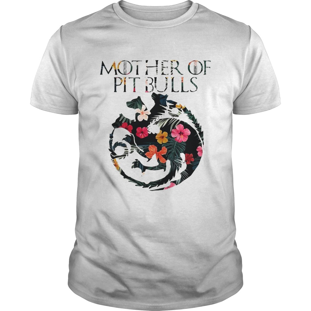 Flower mother of bitbulls shirts