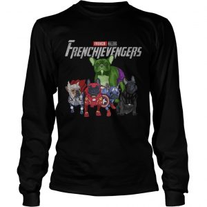 French Bulldog Frenchievenger longsleeve tee