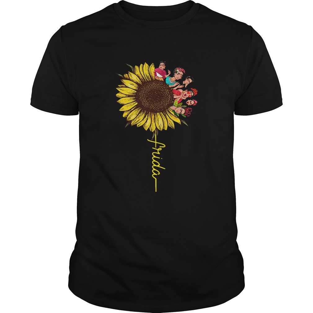 Frida Kahlo sunflower shirts