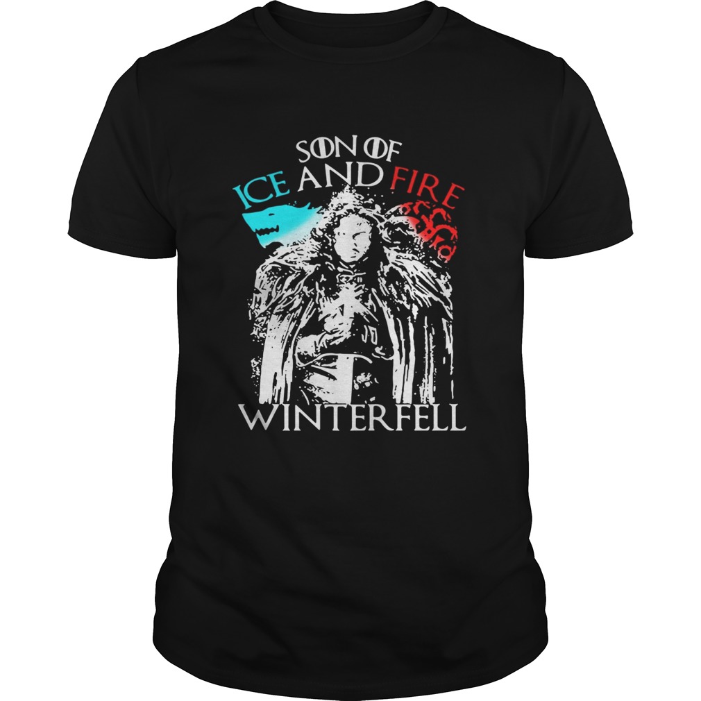 Game of Thrones Son of ice and fire winterfell shirts