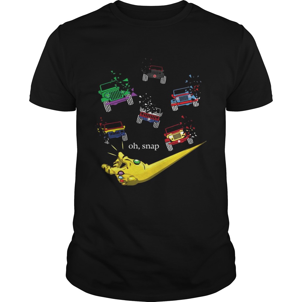 Gauntlet war snap disappears jeep shirts