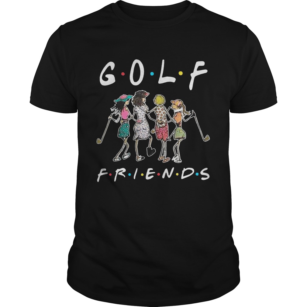 Golf friends girl shirts