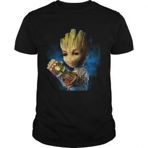 Groot with the infinity gauntlet unisex