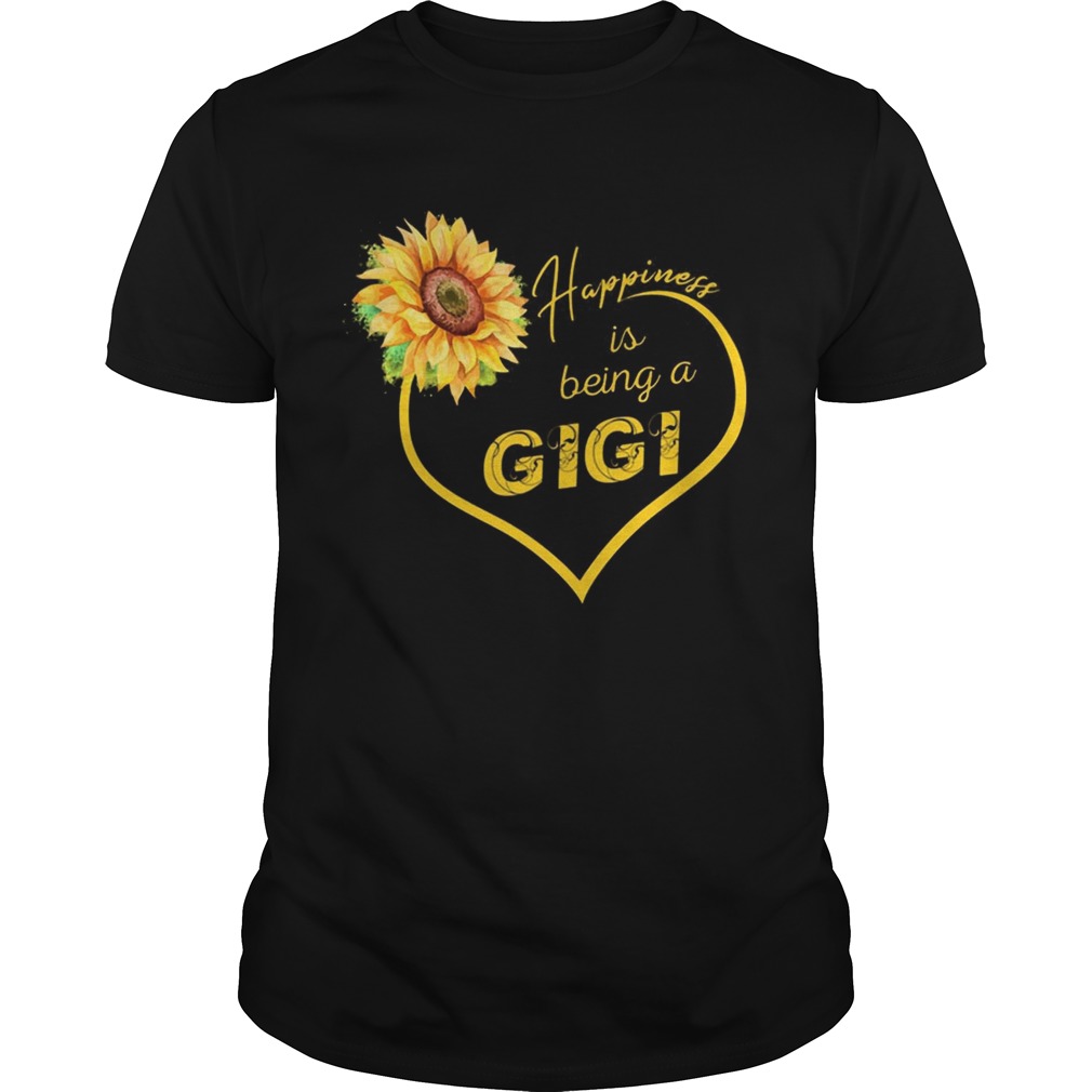 Happiness Is Being A Gigi Sunflower T-shirts