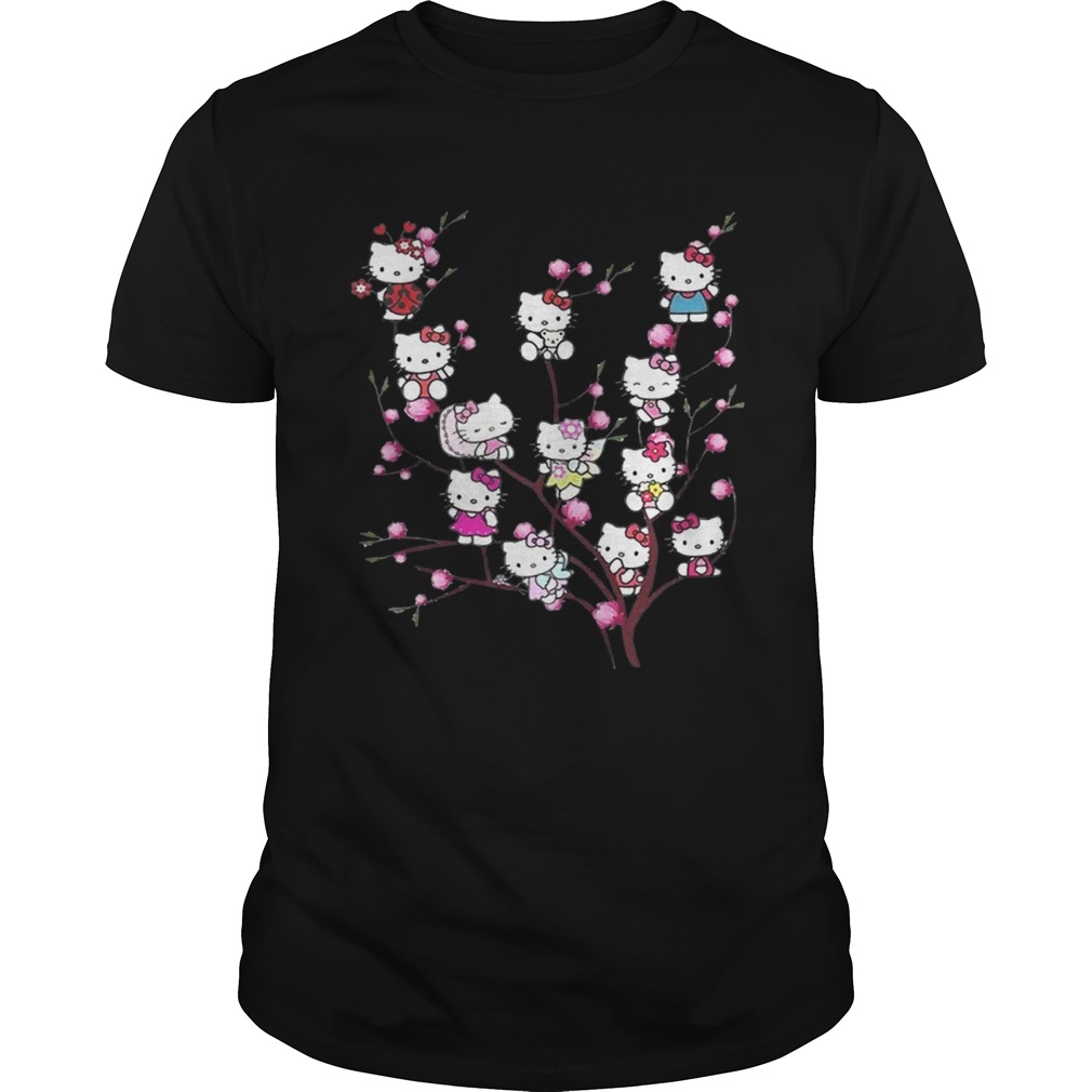 Hello Kitty pussy willows shirts