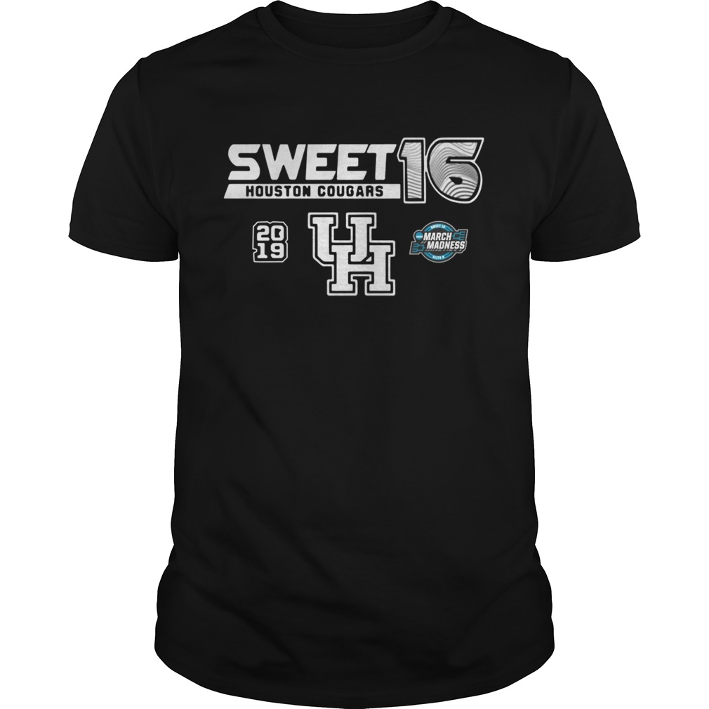 Houston Cougars 2019 NCAA Basketball Tournament March Madness Sweet 16 shirts