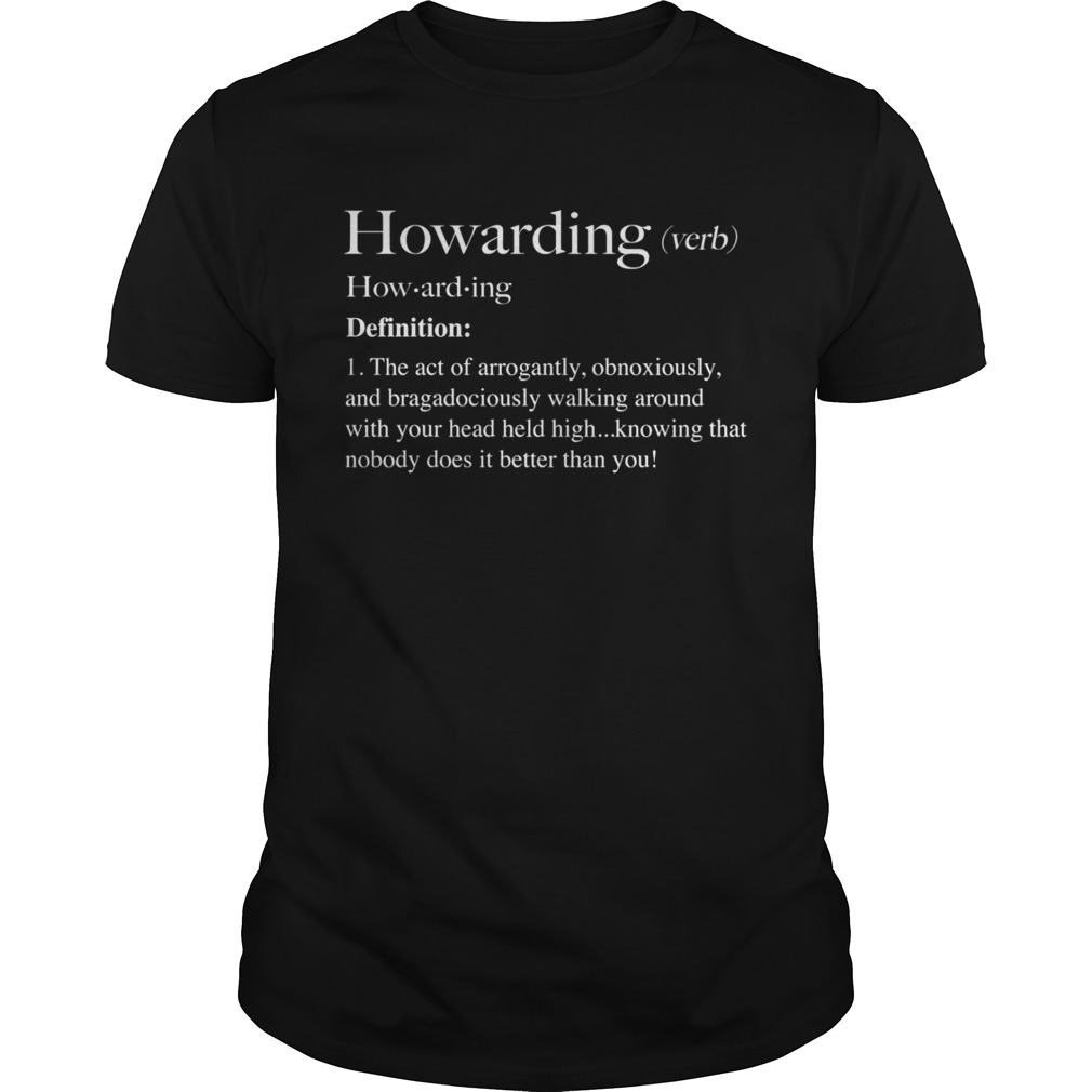 Howarding Definition shirts