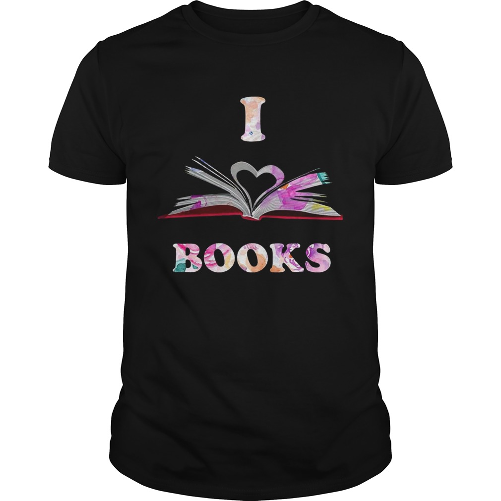 I Love Book T-Shirts