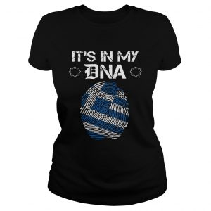 Its My DNA Greece Flag ladies tee