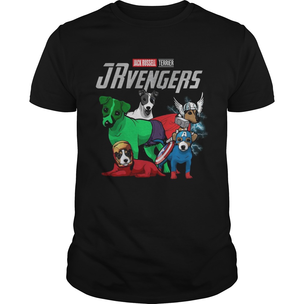 Jack Russell Terrier JRvengers Avengers endgame shirts