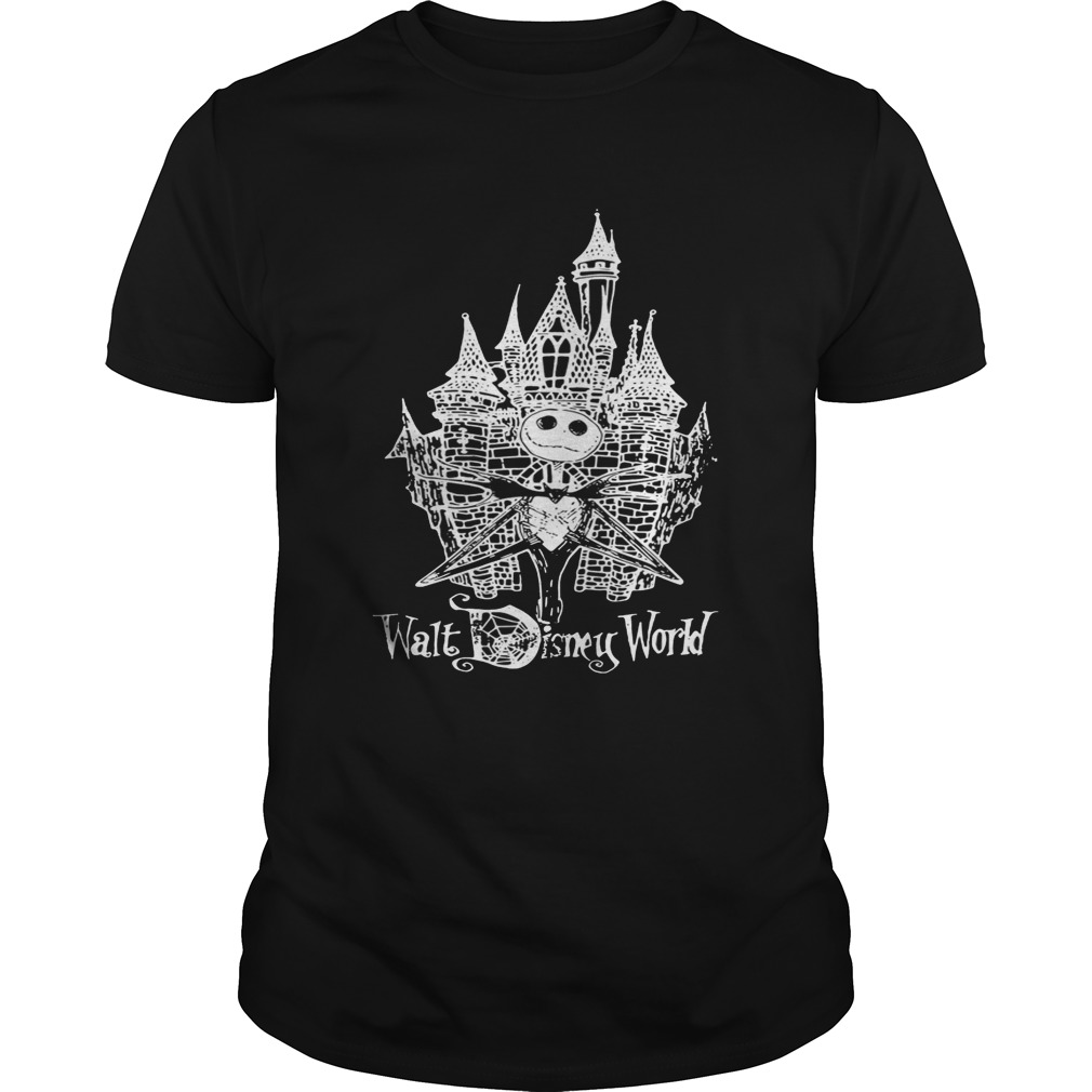 Jack Skellington at Cinderella Castle shirts