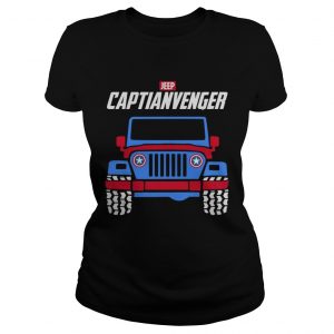 Jeep Captianvengers Marvel Avengers Endgame ladies tee