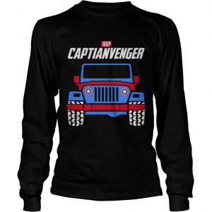 Jeep Captianvengers Marvel Avengers Endgame longsleeve tee