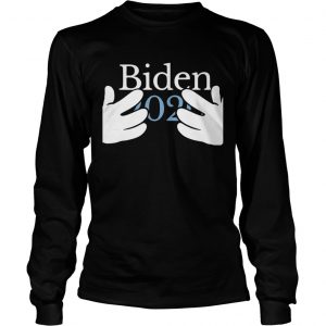 Joe Biden 2020 Hands for President longsleeve tee