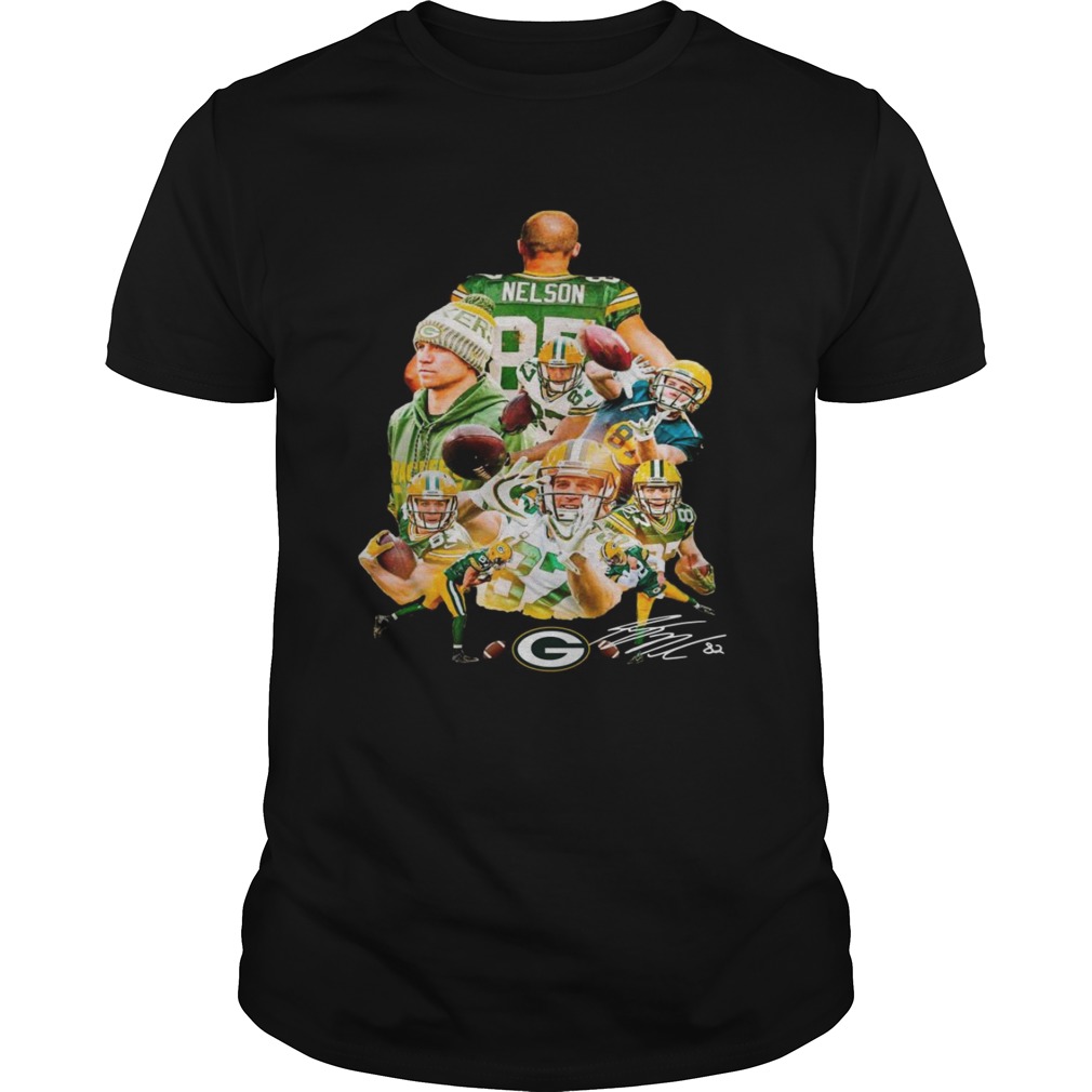 Jordy Nelson Green Bay Packers signature shirts