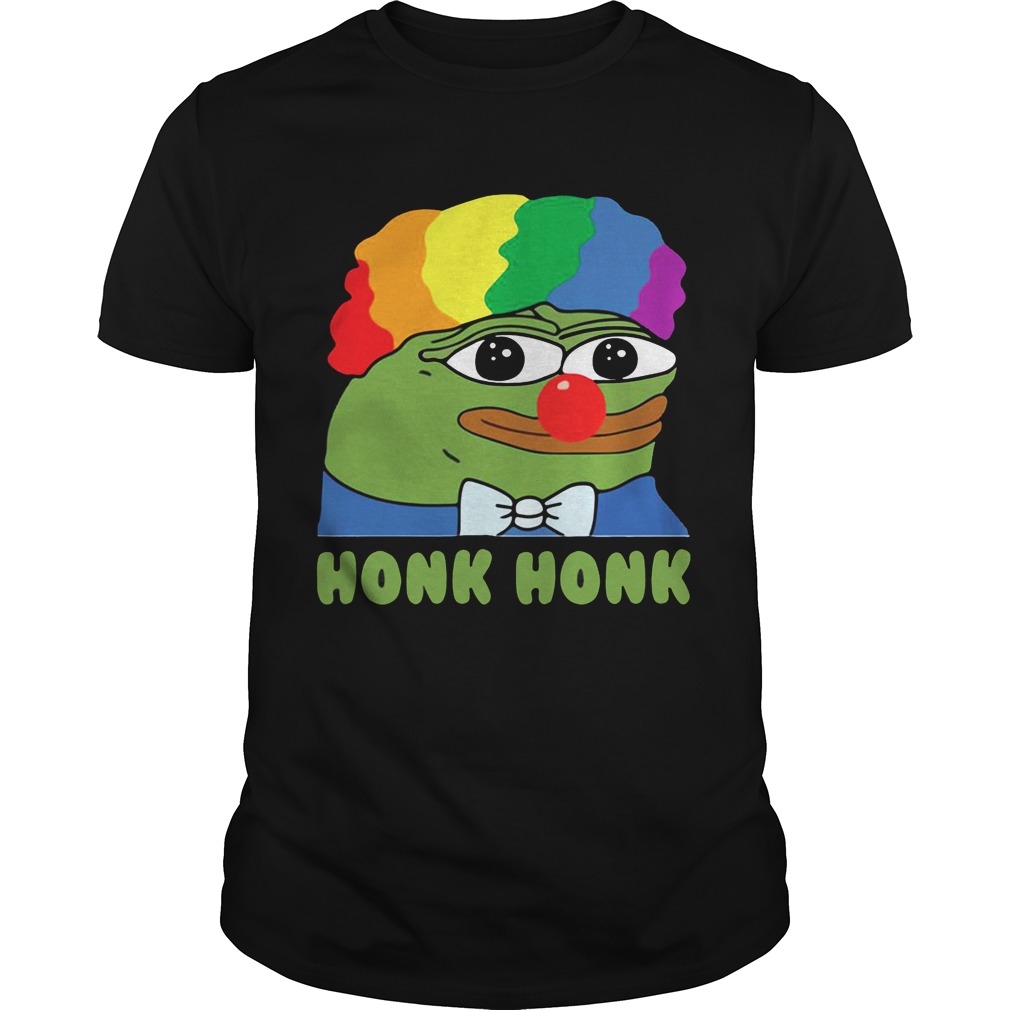 LGBT Clown Pepe Honk Honk shirts