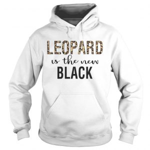 Leopard is the new black hoodie