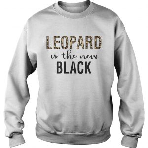 Leopard is the new black sweatshirt