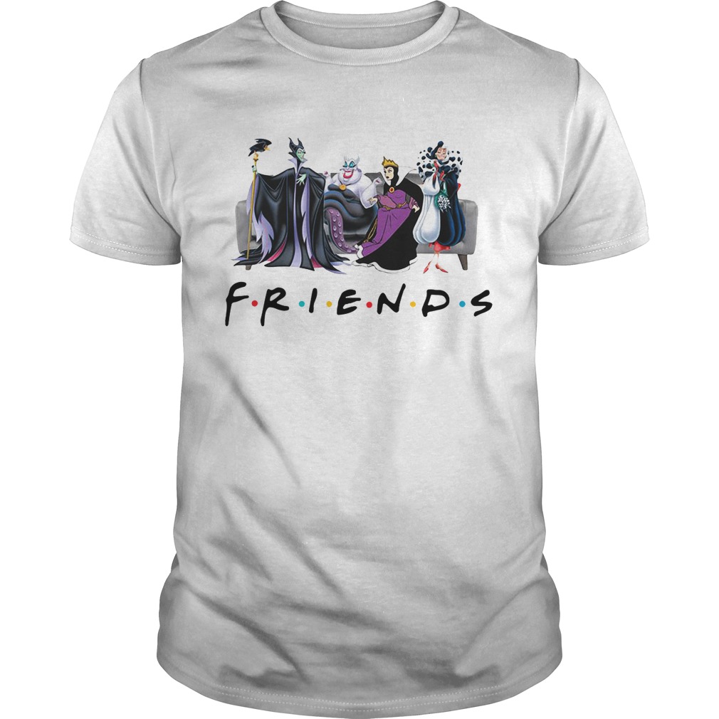 Maleficent Ursula Evil Queen Cruella de Vil friends shirts