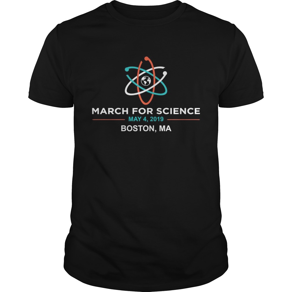 March for Science 2019 Boston MA shirts