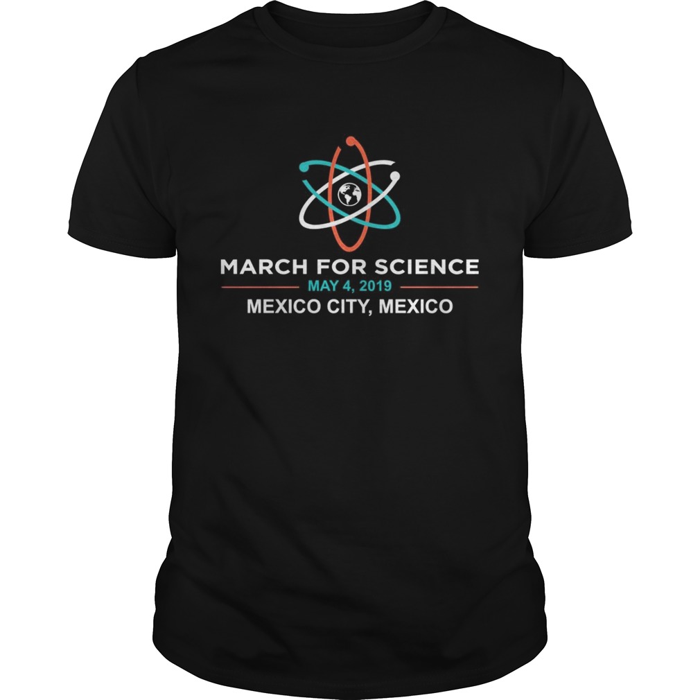 March for Science 2019 Mexico City shirts