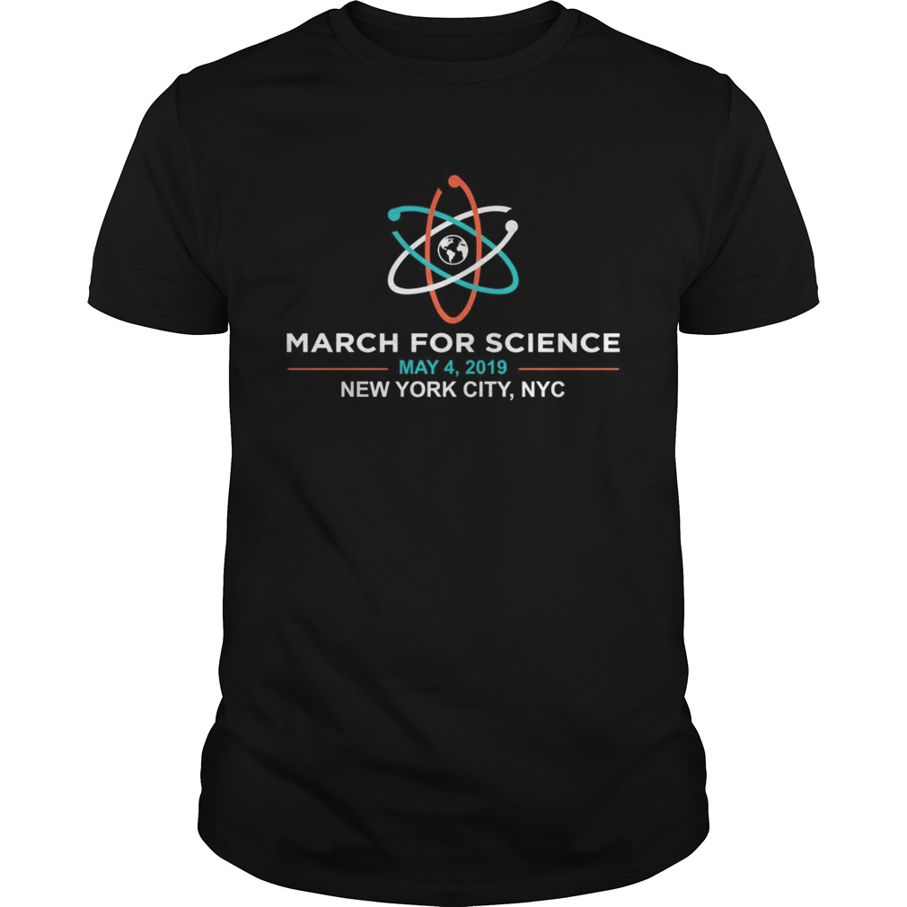 March for Science 2019 NYC New York City shirts