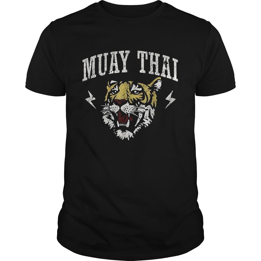 Martial Arts Muay Thai Tiger Kickboxing Shirts