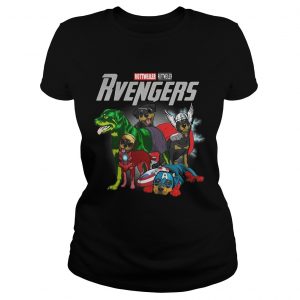 Marvel Avengers Endgame Rottweiler Rvengers ladies tee