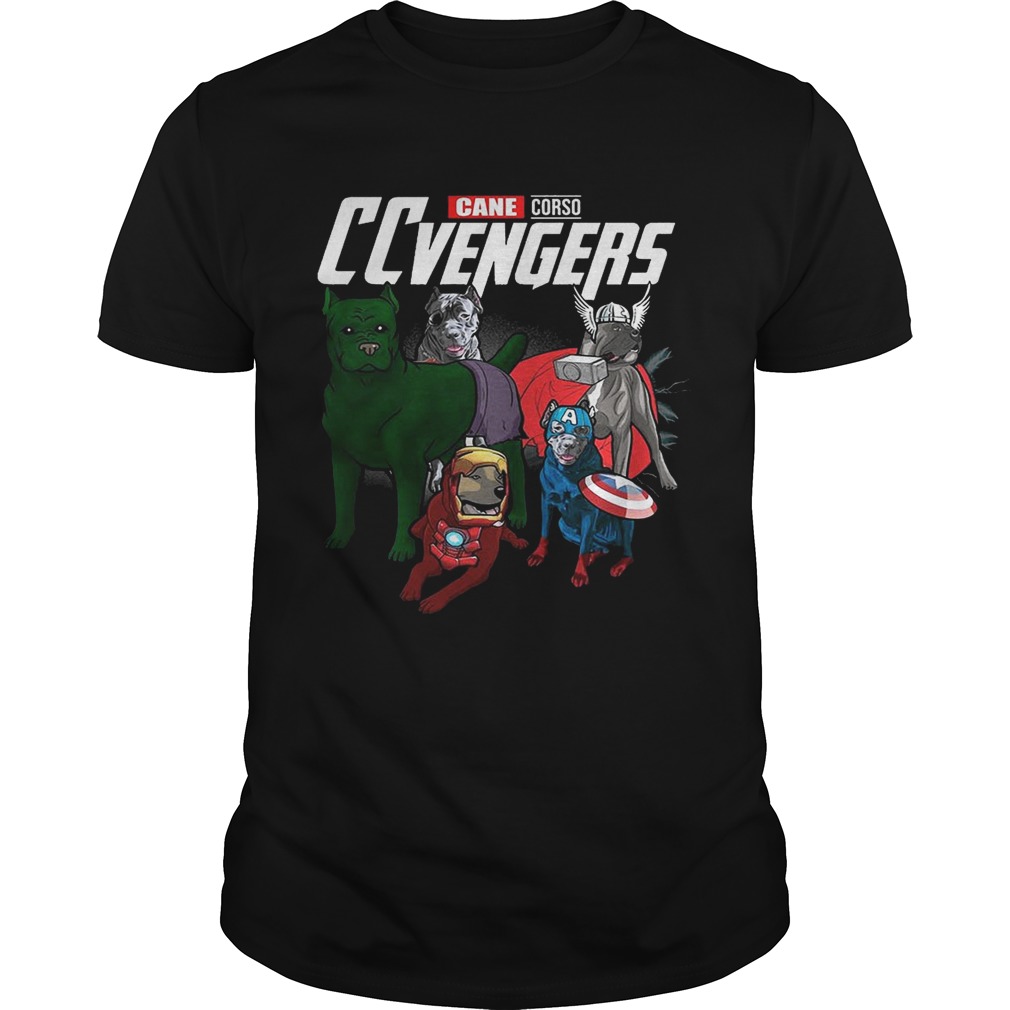 Marvel Cane Corso CCvengers shirts