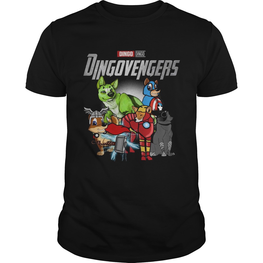 Marvel Dingo Dingovengers Avengers endgame shirts