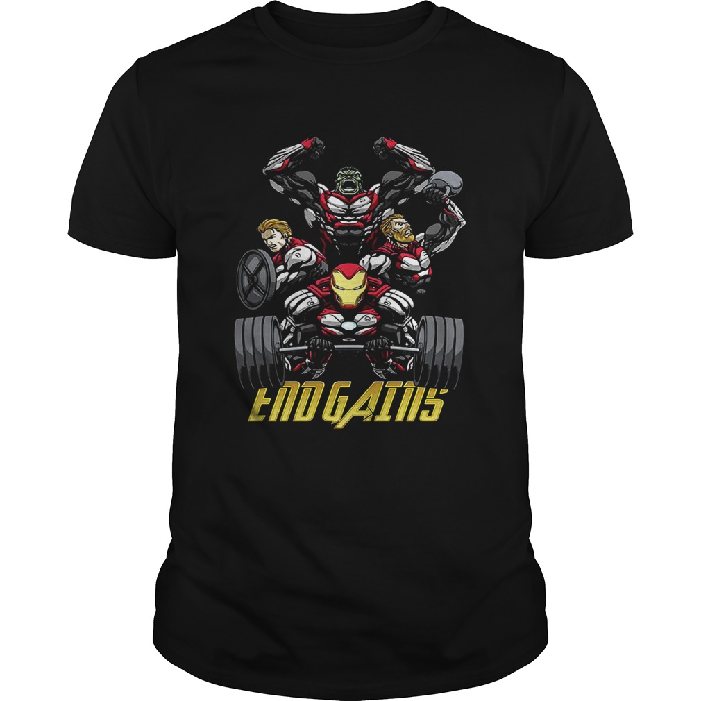 Marvel endgame gym shirt