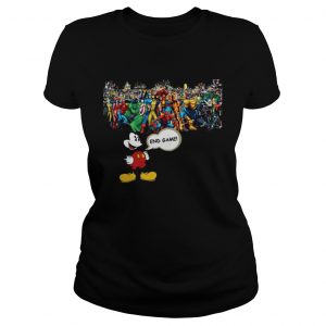 Mickey mouse Marvel Endgame ladies tee