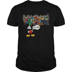 Mickey mouse Marvel Endgame unisex