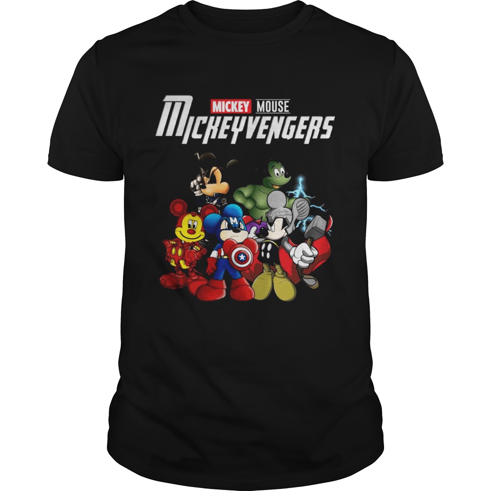 Mickey mouse Mickeyvenger Marvel Avengers Endgame shirts