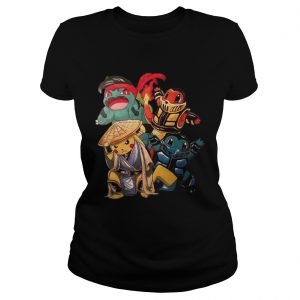 Mortal Kombat Pokemon ladies tee