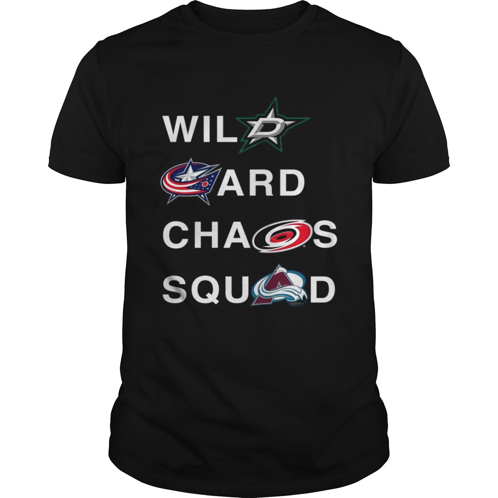 Nhl Wild Card Chaos Squad shirts