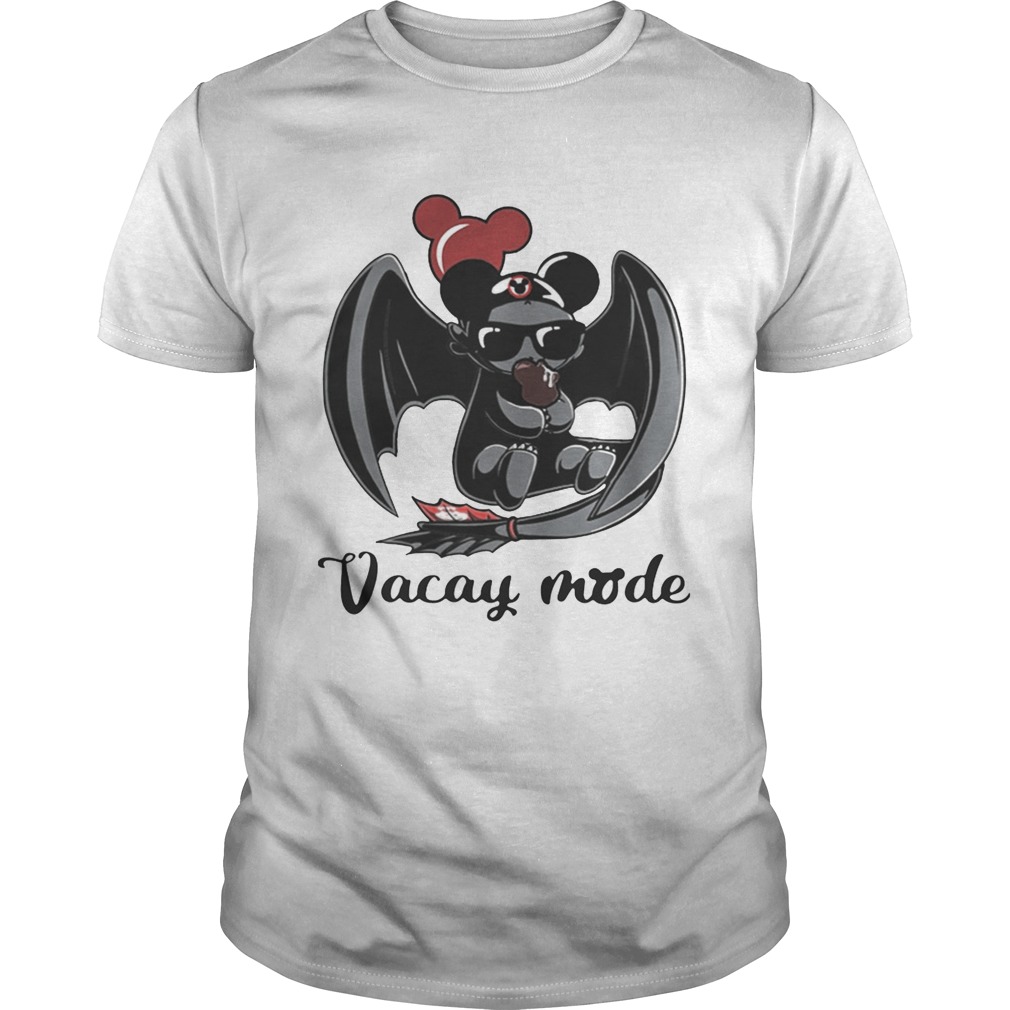 Night Fury Toothless vacay mode balloon mickey mouse shirts