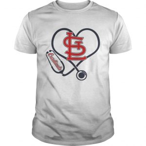 Nurse loves Arizona Cardinals Stethoscope unisex