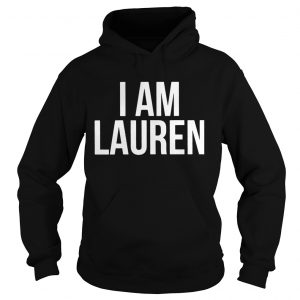 Official I am lauren hoodie