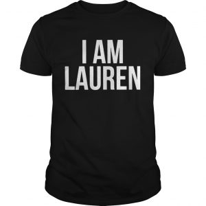 Official I am lauren unisex