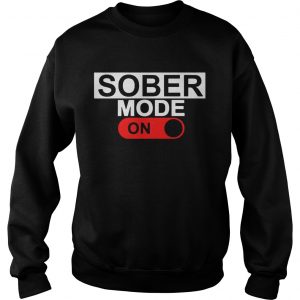 Official Sober mode on sweatshirt