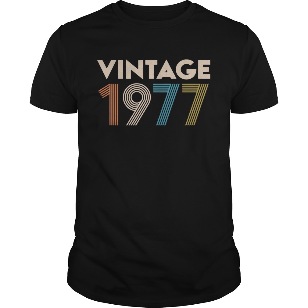 Official vintage 1977 shirts