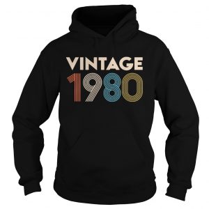 Official vintage 1980 hoodie