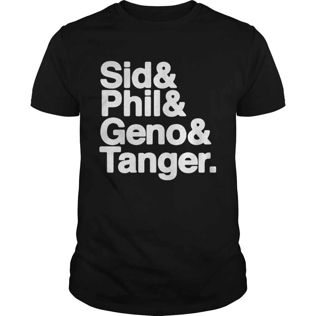 Pittsburgh Sid Phil Geno Tanger shirts