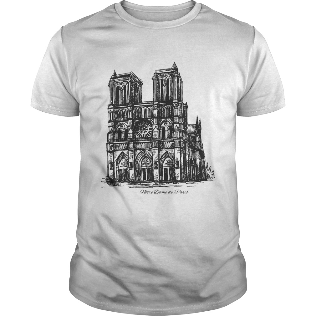 Pray For Notre-Dame Cathedral shirts