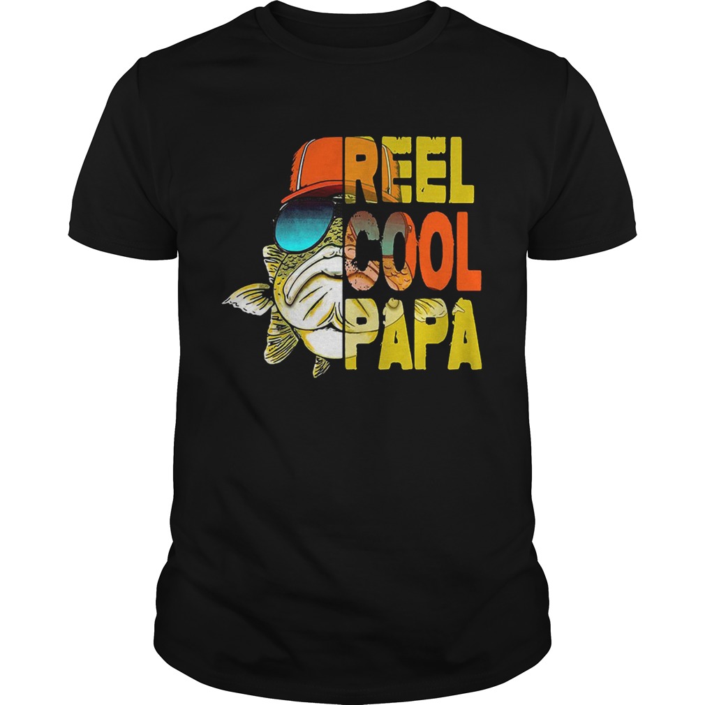 Reel cool papa fishing shirts