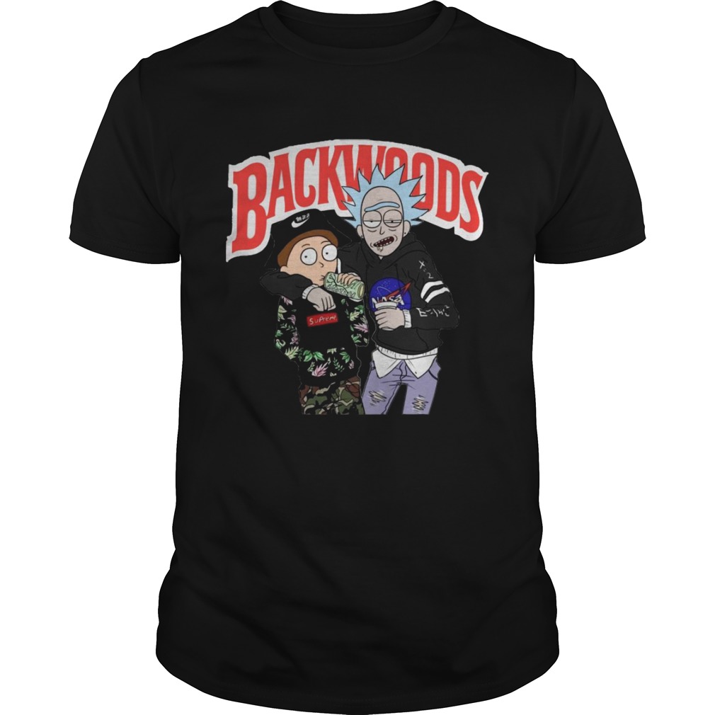 Rick and Morty Backwoods shirts