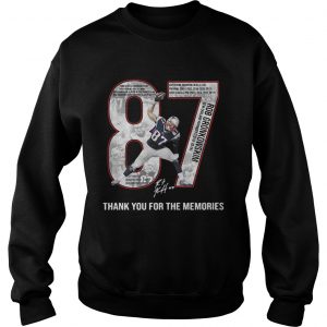 Rob Gronkowski 2010 2018 thank you for the memories sweatshirt