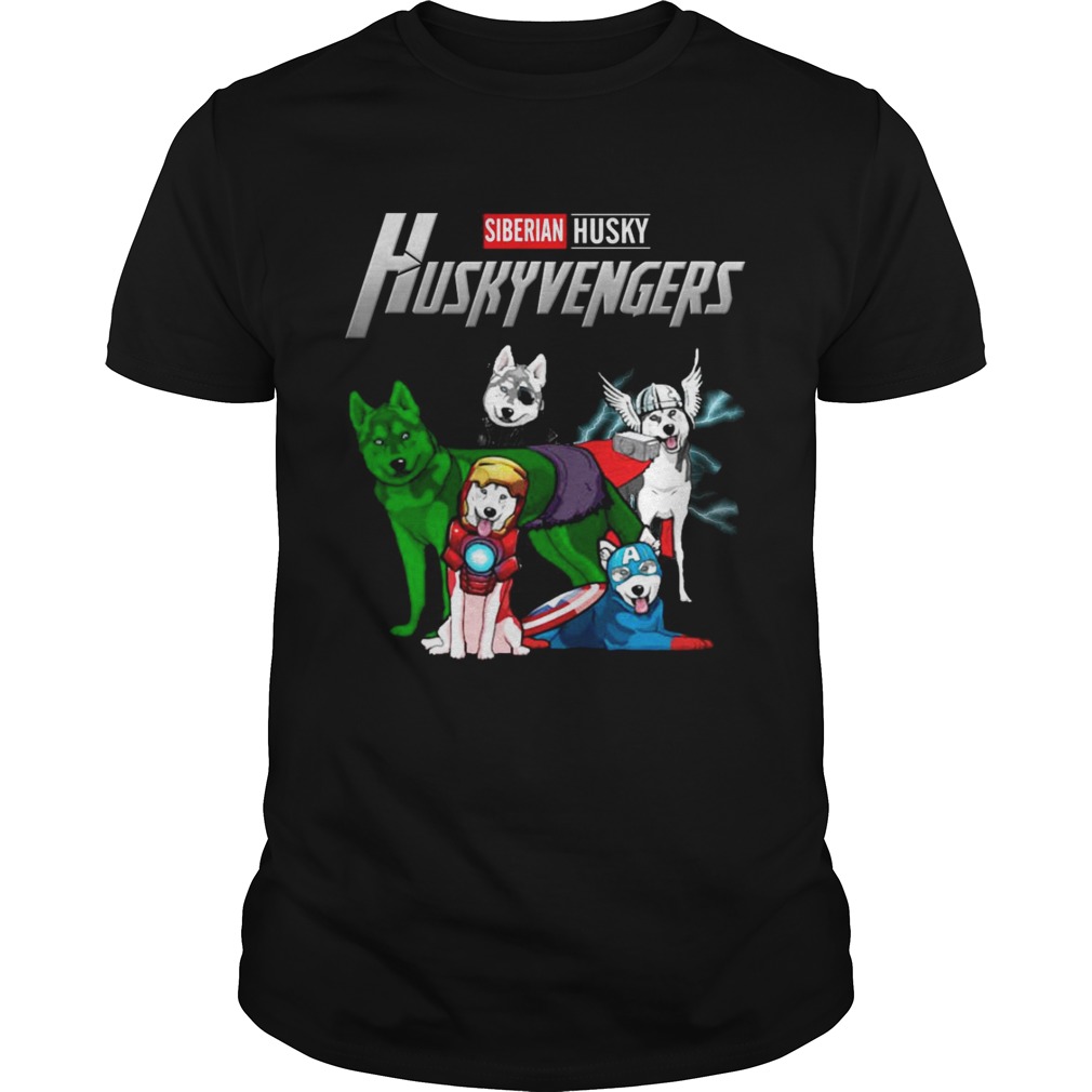 Siberian Husky Huskyvengers Avengers Endgame shirts